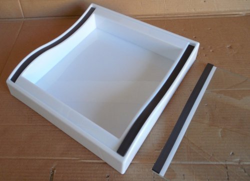 Коробок пластмассовый с прозрачной крышкой