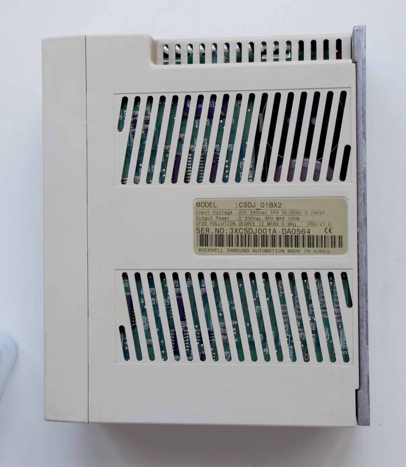 Сервопривід CSDJ-01BX2+CSMT-01BB1ABT3 100W 220V з гальмом - Приводи та ...