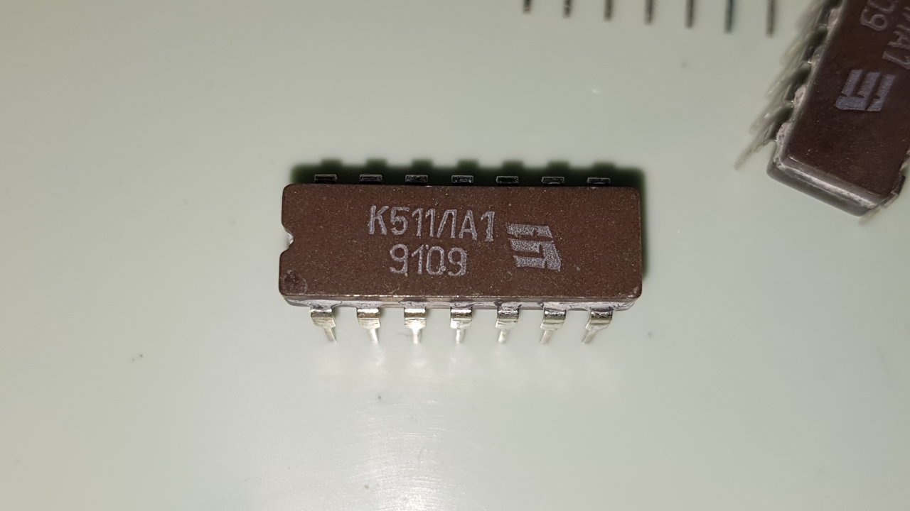 Мікросхема К511ЛА1 - Радіоелементи - Металічний форум