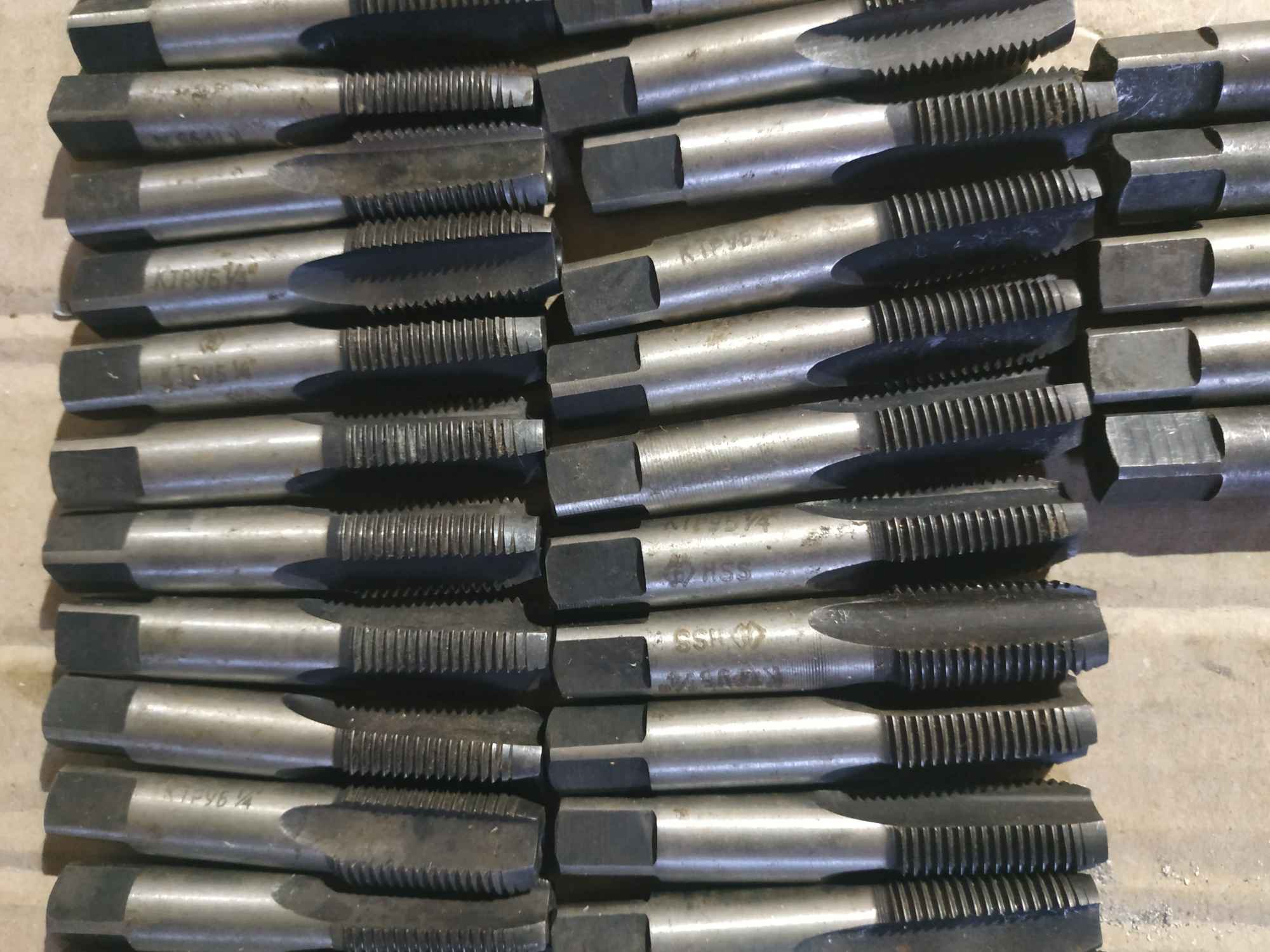 Мітчик К трубний 1/4. Метчик К трубный 1/4 - Різьбонарізний (мітчики ...