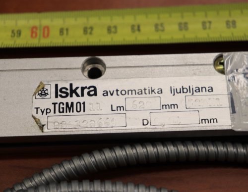 Оптическая линейка Iskra TGM0111  620 мм