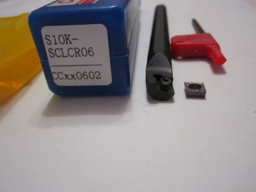 Резец расточной S10K- SCLCR 06 ф10мм +1 пластина