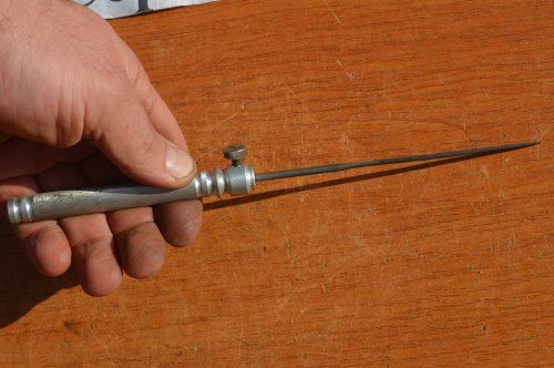 Ручка алюминиевая для надфиля
