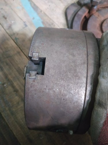 Патрон токарный 160 мм чех на планшайбе от sv18ra