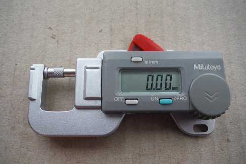 Цифровий товщиномір Mitutoyo  (0-12.7 мм, 0.01 мм)