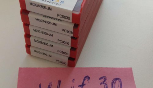 MGGN300-JM PC9030 CDWAS пластины ( вставки) отрезные / канавочные