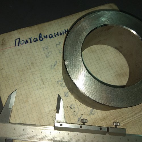 Нержавеющая сталь, труба, кольцо ф114 мм