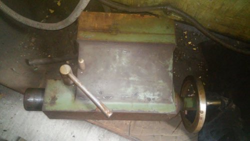 Задняя бабка болгарского токарного.CU-500