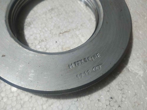Калибр кольцо резьбовое 72х3 ПР 6g + НЕ 8g , комплект