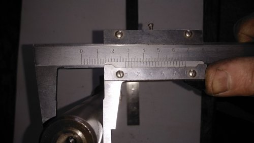 Оправка контрольная ( скалка ) для координатно-расточного станка типа 2в440(а) или  2а450 условный конус 5 градусов