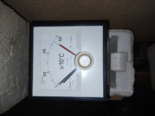 Прибор электроизмерительный контактный М333К (0-600℃)