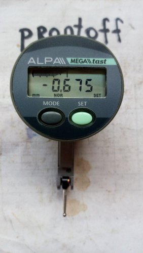 Індикатор цифровий важільно-зубчатий ALPA megatest  0,8-0,001 mm