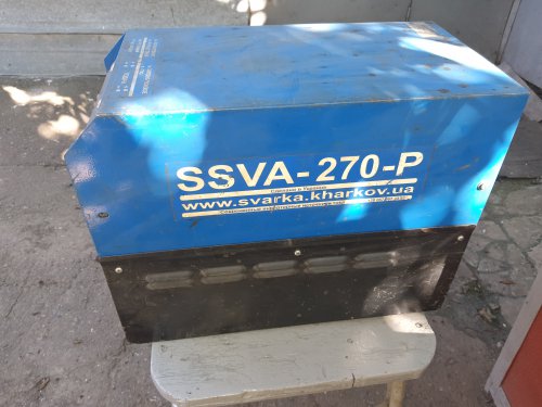 Сварочный инверторный полуавтомат  ССВА SSVA-270P 380в 4х роликовый подающий механизм