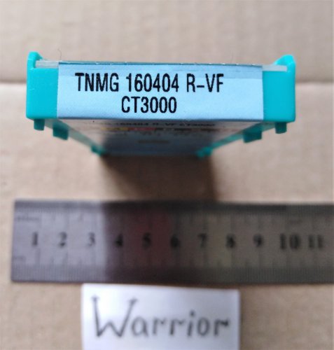 Пластина. Вставка на резец TNMG160404 R-VF CT3000