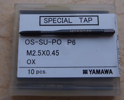 Мітчик М2.5х0.45 Yamawa (Японія)