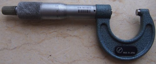 Мікрометер Mitutoyo 0-25/0.01mm
