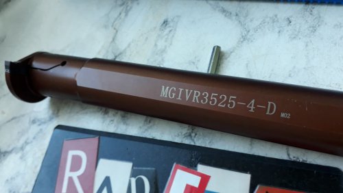 Резец канавочный  MGIVR3525-4T10 (MGMN400)