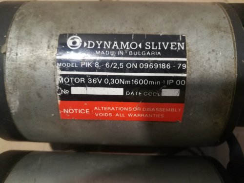 Электродвигатель Dynamo Sliven Pik-8