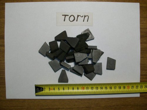 Твёрдосплавные пластины Т15К6  (лот-1 кг)