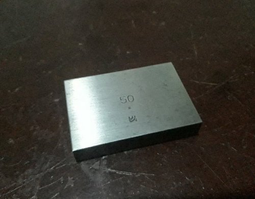 КМД плитка 50 мм (концевая мера длины)