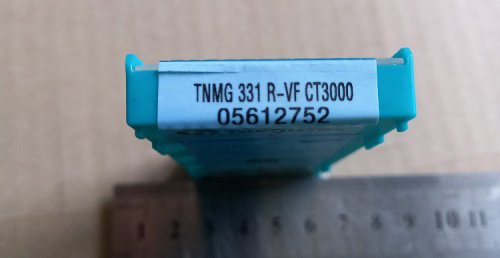 Пластина. Вставка на токарный резец TNMG160404 R-VF CT3000