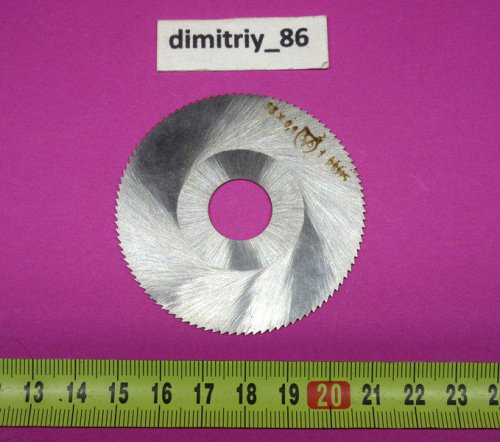 Фреза прорезная дисковая Ø 63х0,8 мм., Р6М5.