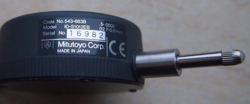 Індикатор Mitutoyo 0-12,7/0.01mm ID-S1012EB