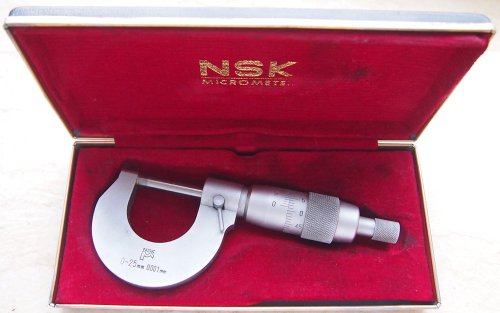 Мікрометер NSK 0-25/0.001mm