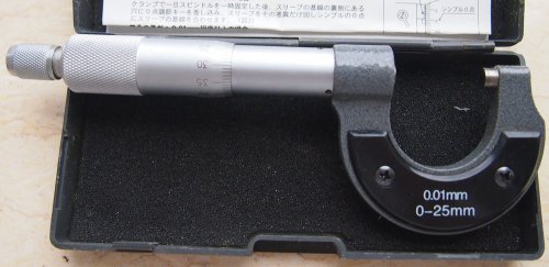 Мікрометер NSK 0-25/0.01mm