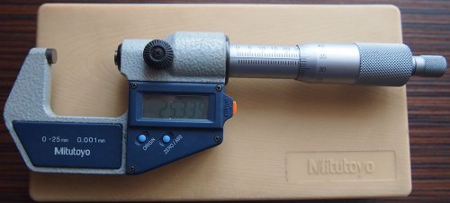 Мікрометер електронний Mitutoyo 0-25/0.001mm