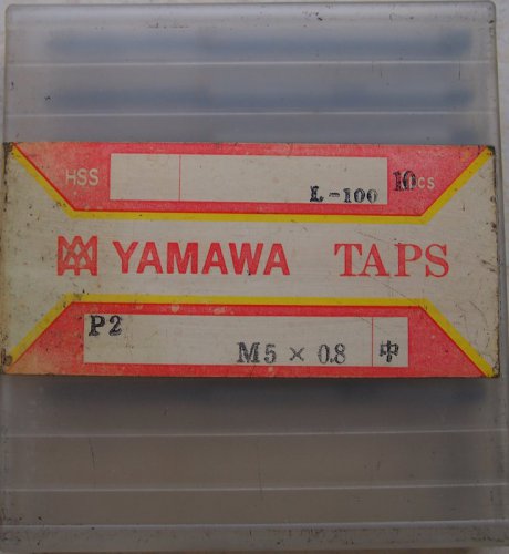 Мітчик М5х0.8 Yamawa (Японія) 100мм