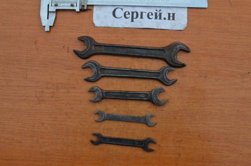 Набір ріжкових ключів, 5шт(СРСР)