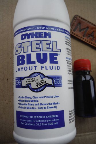 Фарба для розмітки Dykem Steel Blue Layout Fluid, 50 мл
