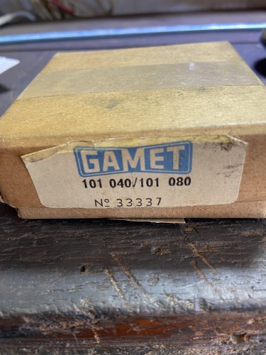 Підшипник Gamet 101040/101080