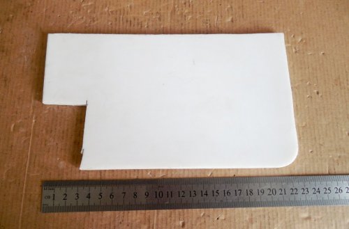 Фторопласт, пластина товщина 6,5 мм