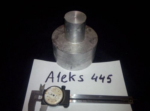 Заготовка для шкива гриндера Ф105 алюминиевая литая АЛ9