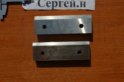 Пара сталевих заготовок Х12М(СРСР)