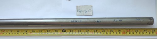 Трубка нержавіюча сталь ф25х2.2, L=880мм
