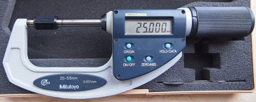 Мікрометр Mitutoyo MDQ-55 IP54 25-55/0.001mm