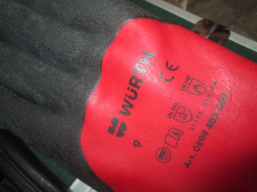 Захисні рукавички Multifit Dry розмір 9