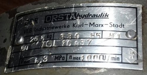 Аксіально-поршневий гідромотор orsta tgl 10857