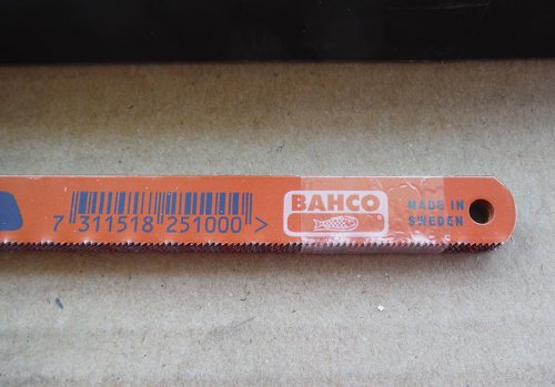 Ножовочне полотно Bahco Sandflex (250 мм, 24 TPI)