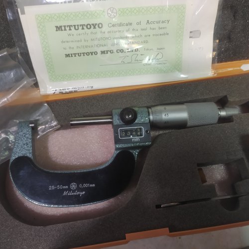 Мікрометр 0-25 Mitutoyo 0.001 мм