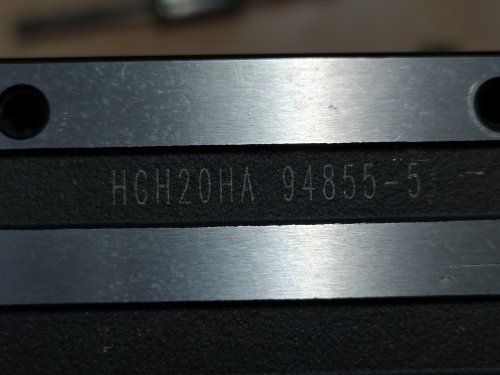 Рейки напрямні Hiwin HGH20CA довжина 340мм оригінал 3 шт