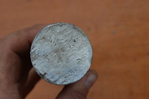 Алюмінієвий круг діаметром 44,5 мм, довжина 305 мм
