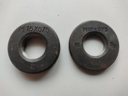 Калібр різьбовий кільце М16х0,75 ПР-НЕ 6g