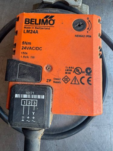 Електропривід повітряної засувки Belimo LM24A